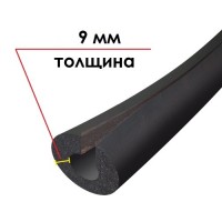 Трубка K-FLEX 09x060-1 ST IN CLAD black