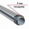 Трубка K-FLEX 09x140-1 ST IC CLAD SR
