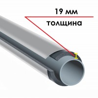 Трубка K-FLEX 19x042-1 ST IC CLAD SR