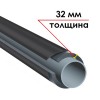 K-FLEX 32x089-1 ST IC CLAD BK трубка изоляционная (К-ФЛЕКС)